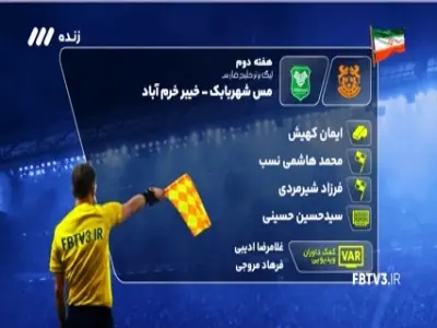 کارشناسی داوری دیدار مس شهربابک - خیبر خرم آباد | آخرین خبر