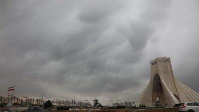  پیش‌بینی افزایش وزش باد و ابر برای تهران