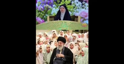 خاطره احساسی دختر بچه از دیدار با رهبر شهید