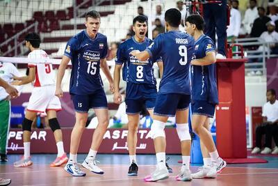 دومین برد والیبالیستها نوجوان ایران در قهرمانی جهان