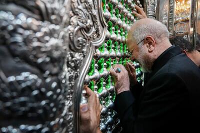  قالیباف به زیارت حرم امام حسین (ع) مشرف شد