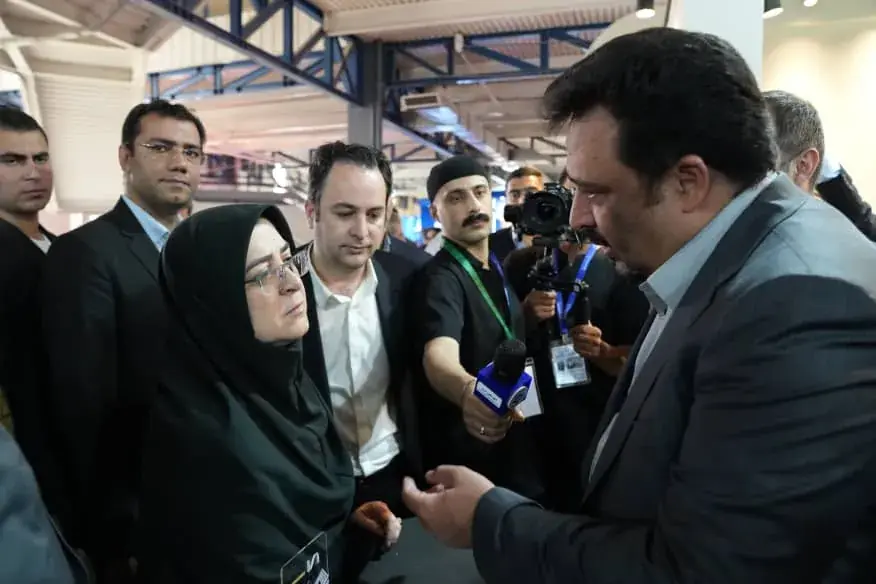  سخنگوی دولت در غرفه صبا عمران/ تاکید بر نقش صنعت ساختمان در مسیر توسعه