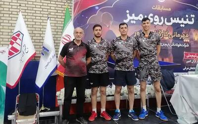 تنیسورهای قزوین گل کاشتند و قهرمان کشور شدند