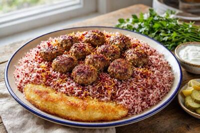 طرز تهیه سماق پلو رقیب سرسخت چلوکباب