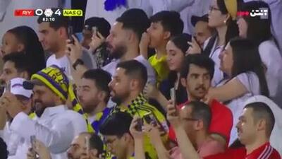 ببینید| گل چهارم النصر به الریاض (رونالدو)