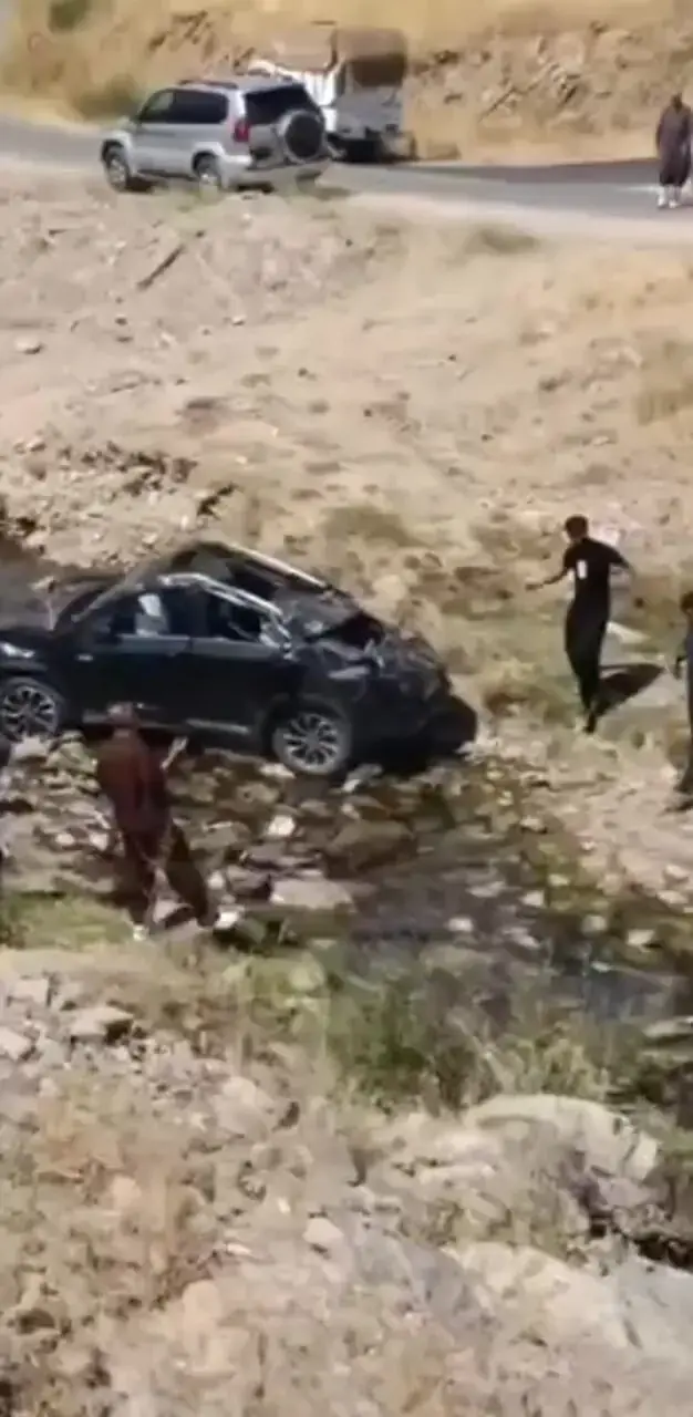 چهار فوتی بر اثر واژگونی خودرو در مسیر بانه-سقز+فیلم