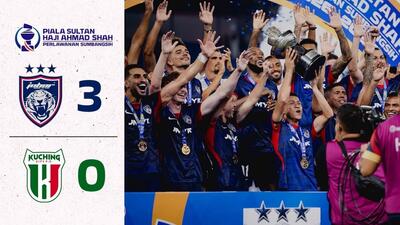 خلاصه بازی جوهور دارالتعظیم 3-0 کوچینگ (گلزنی شهاب زاهدی)