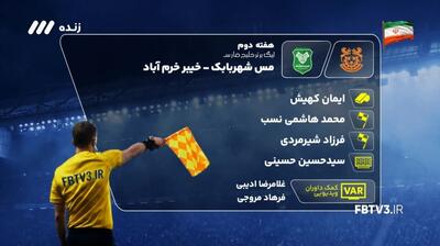  کارشناسی داوری بازی مس شهربابک و خیبر