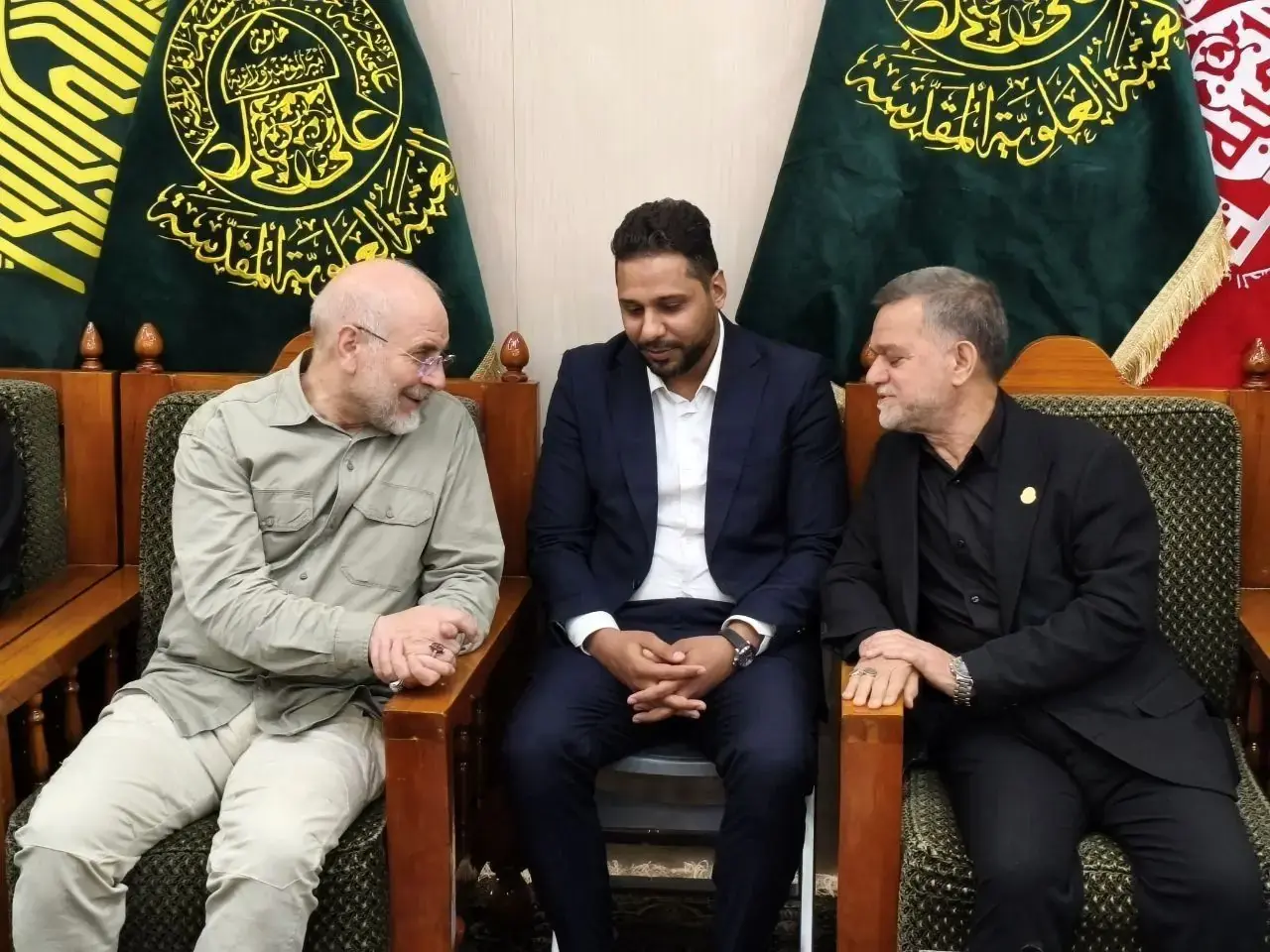 قالیباف با مسئولان حرم امیرالمؤمنین(ع) دیدار کرد