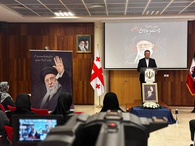  سفیر ایران در گرجستان: یک آرمان می‌تواند فراتر از مرزهای نژاد و زبان و قومیت باشد