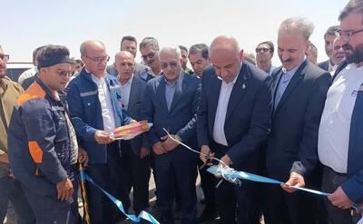 قطعه دوم جاده خواف- تربتحیدریه با حضور وزیر تعاون بهرهبرداری شد