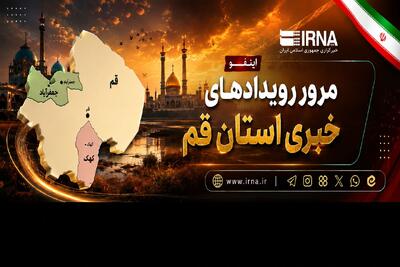 اینفو | مرور رویدادهای خبری قم ۲۹ مرداد