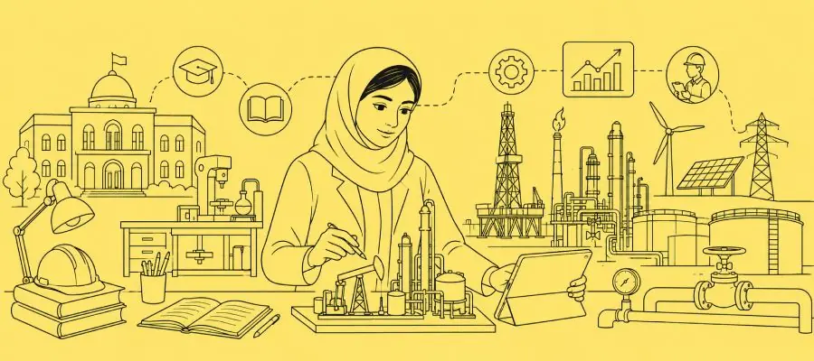  معرفی رشته های مهندسی نفت و انرژی | جاب ویژن