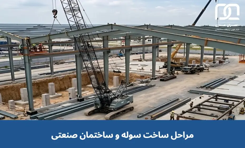 مراحل ساخت سوله و ساختمان صنعتی از صفر تا صد