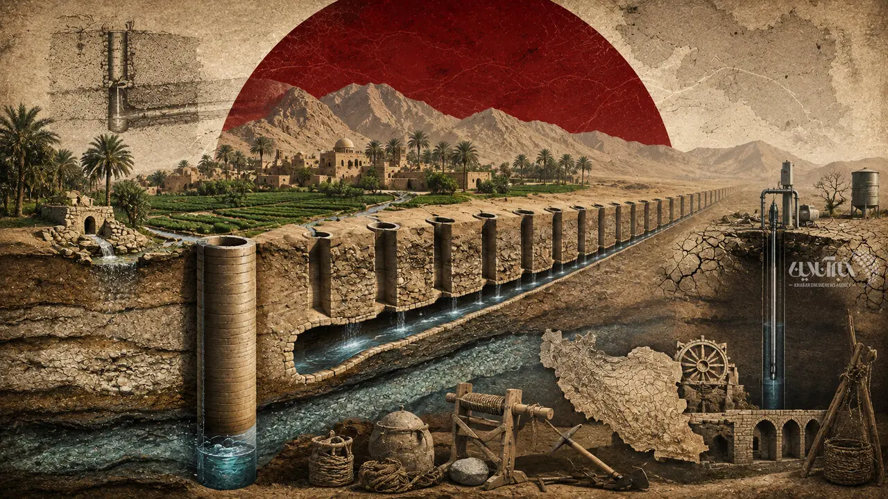 قنات؛ اختراعی تمدنساز در دل کویر/ چرا قنات ایرانی یکی از بزرگترین شاهکارهای مهندسی جهان شناخته میشود؟