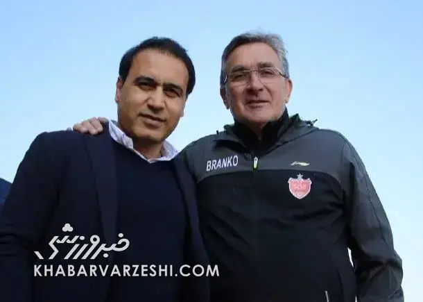  دیدار برانکو و اسطوره فوتبال ایران و آلمان... مهدی مهدوی‌کیا +عکس