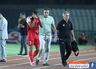  ابوالفضل جلالی ستاره پرسپولیس به دلیل مصدومیت دربی را از دست داد