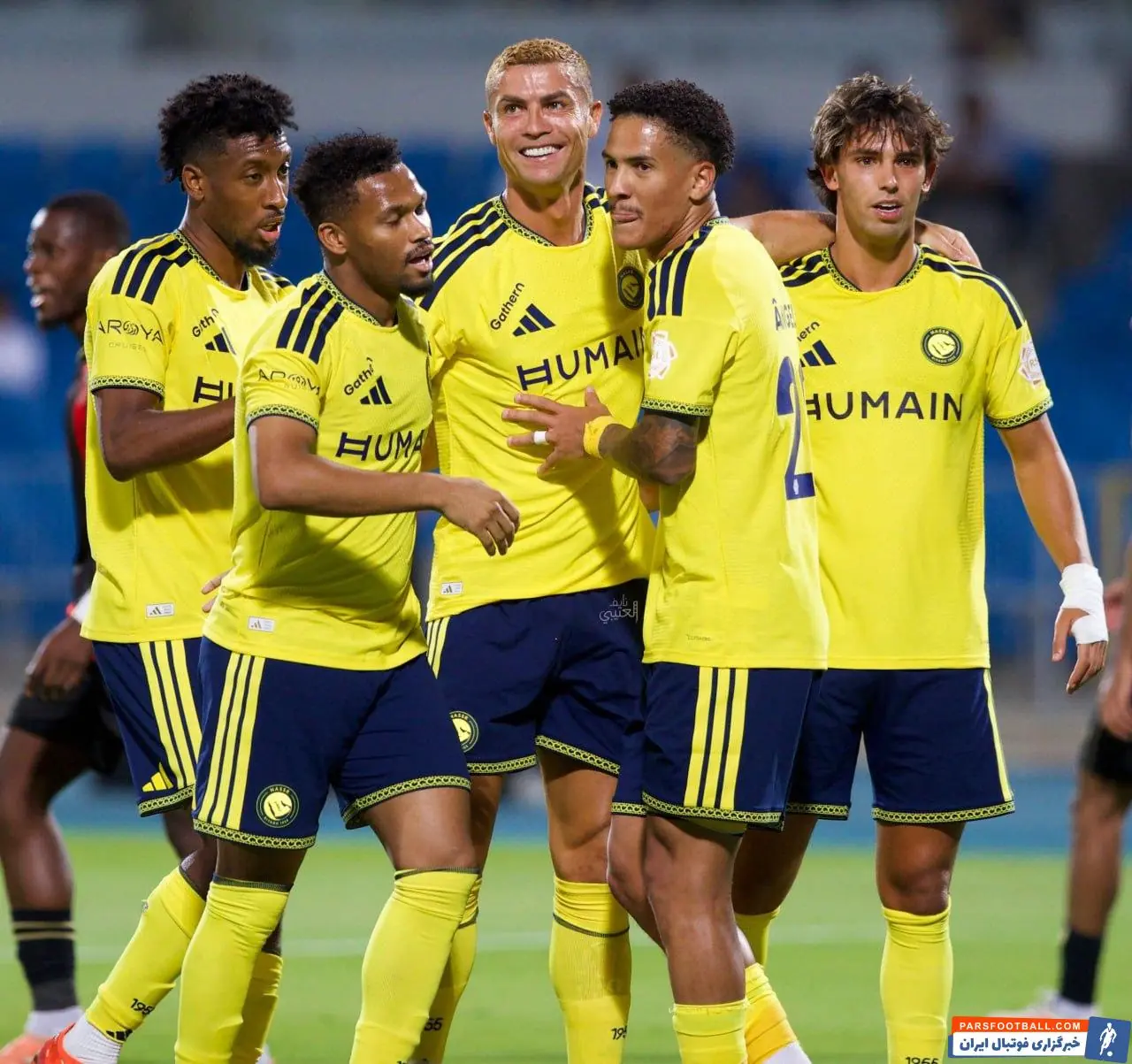 برد چهار بر صفر النصر برابر الریاض با درخشش کریستیانو رونالدو