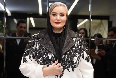 نعیمه نظامدوست مدل کالکشن جدید لباس مجلسی شد+ عکس