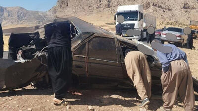 مرگ تلخ خواننده جوانرودی در واژگونی پژوپارس در محور روانسر–کامیاران + فلیم