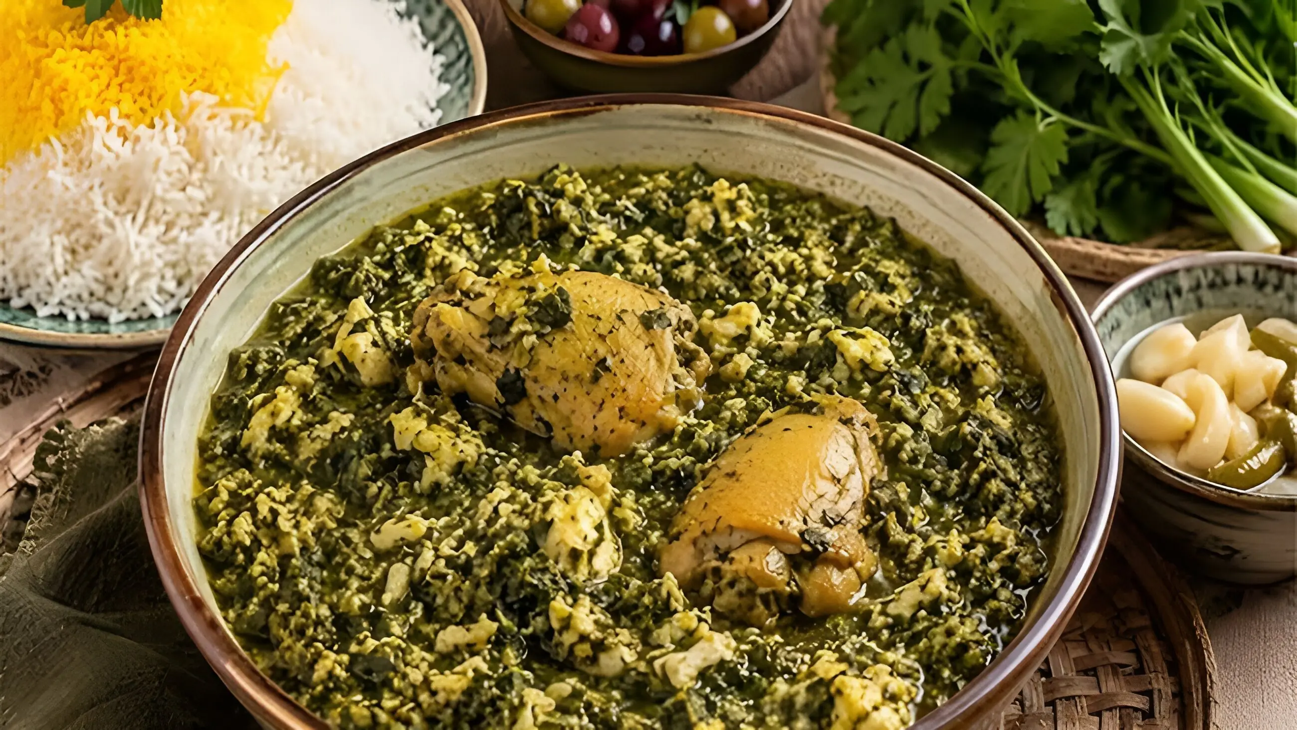 طرز تهیه ترشی تره گیلانی با مرغ؛ غذای خوش عطر و ترش شمالی با فوت و فن های اصیل