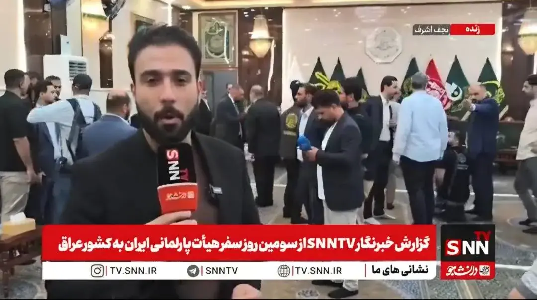 جزئیاتی از روز سوم سفر قالیباف به عراق + فیلم