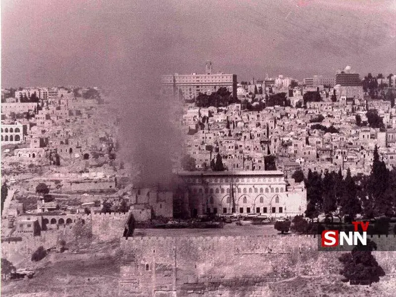  رئیس مرکز بین‌المللی قدس: جنایت آتش‌زدن مسجدالاقصی همچنان ادامه دارد