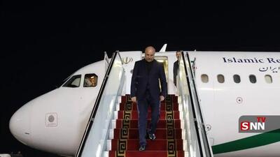 رئیس مجلس و هیأت پارلمانی همراه وارد تهران شدند