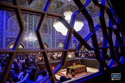 رواق دارالذکر در ایام چهلم تدفین رهبر شهید