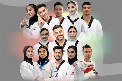 13 مدال برای پاراتکواندوکاران ایران در جام ریاست فدراسیون جهانی - تسنیم
