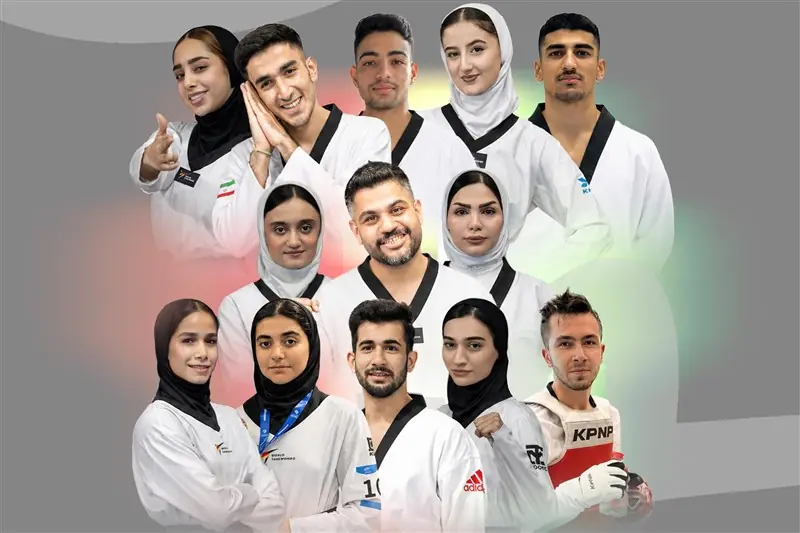 13 مدال برای پاراتکواندوکاران ایران در جام ریاست فدراسیون جهانی - تسنیم
