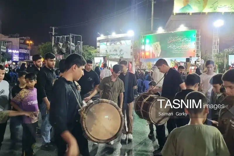  بوشهر در سوگ اربعین رهبر شهید؛ فریاد «انتقام» در کرانه خلیج‌فارس - تسنیم