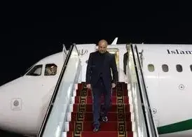  رئیس مجلس و هیأت پارلمانی همراه وارد تهران شدند