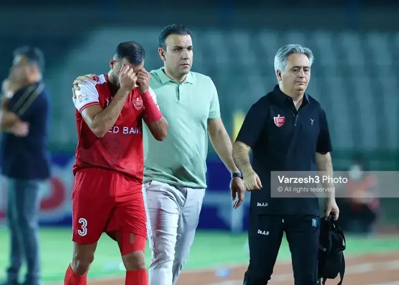  آخرین وضعیت دو مصدوم پرسپولیس برای تراکتور