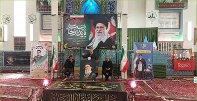 برگزاری مراسم چهلمین روز خاکسپاری رهبر شهید انقلاب اسلامی در اهر + فیلم
