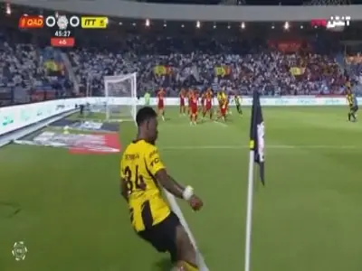  گل اول الاتحاد به القادسیه توسط جورج | آخرین خبر