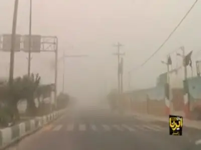  طوفان گردوخاک شهرستان مرزی هیرمند را فرا گرفت | آخرین خبر