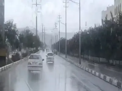  بارش شدید باران تابستانی در مشهد | آخرین خبر