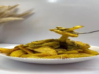 سیب زمینی تنوری با سس قارچ مخصوص | آخرین خبر