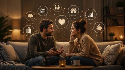  درباره چه چیزهایی باید با همسرمان حرف بزنیم؟ نکات مهم برای رابطه بهتر