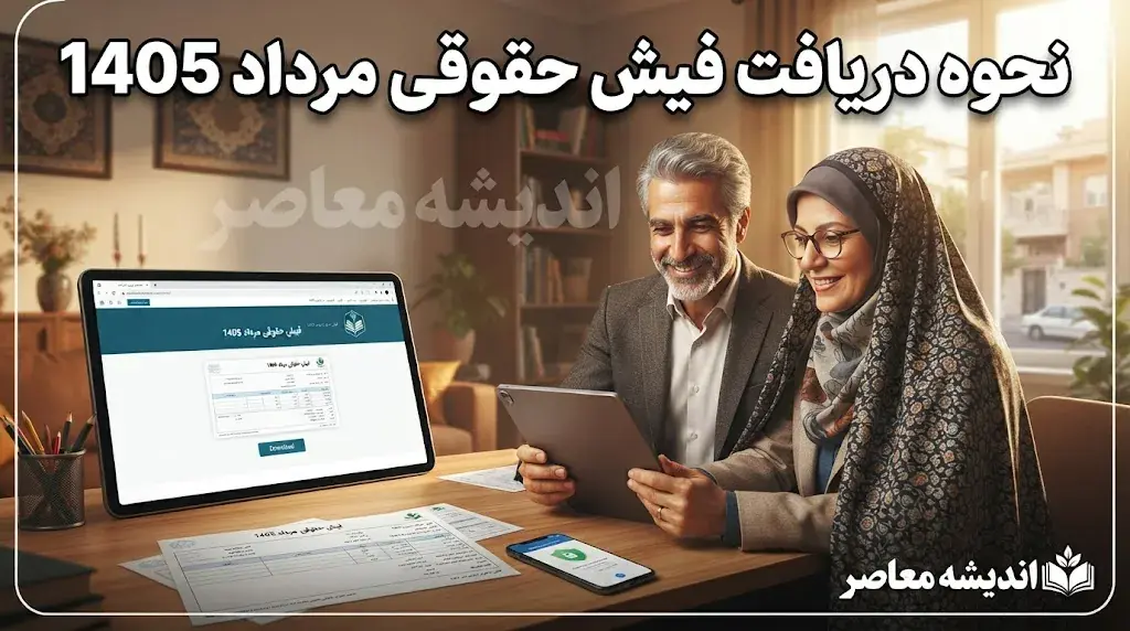 فیش حقوقی مرداد ۱۴۰۵ بازنشستگان تامین اجتماعی