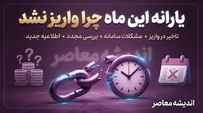 چرا یارانه این ماه واریز نشد؟ / راهنمای کامل پیگیری+ جمعبندی و جدول زمانبندی