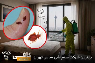  بهترین شرکت های سمپاشی ساس تهران [ دارای ضمانت‌نامه کتبی ریشه کنی ساس ]