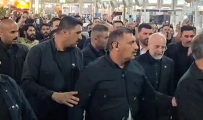  محافظان پرتعداد قالیباف در کربلا جلب‌توجه کرد
