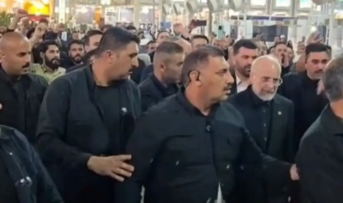 محافظان پرتعداد قالیباف در کربلا جلبتوجه کرد