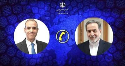  گفت‌وگوی تلفنی عراقچی و همتای مصر