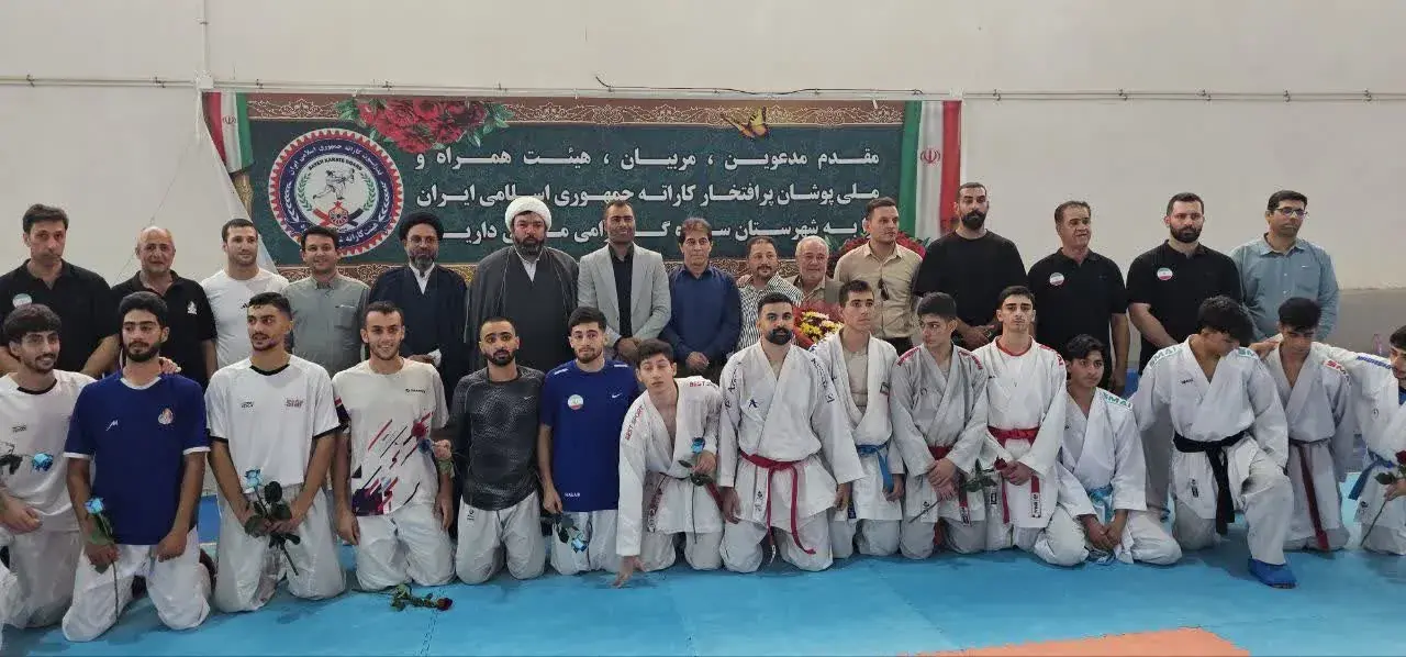 اردوی نهایی تیم ملی کاراته جوانان و امید در ساوه برگزار شد