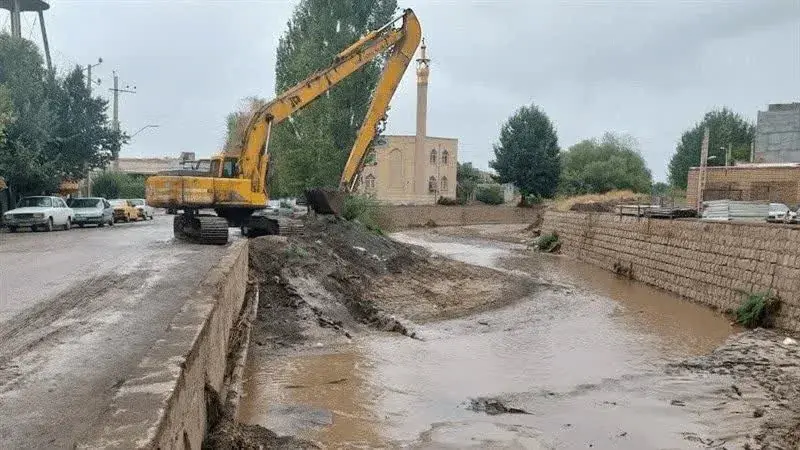 عملیات ضربتی لایروبی در خراسانشمالی / ۴۰ گلوگاه سیلابی در ۲۰ روز آزاد شد