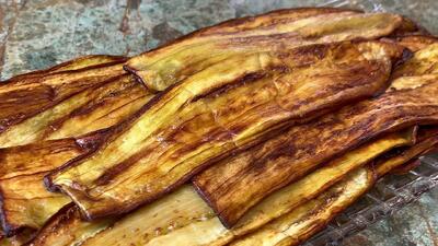  نحوه سرخ کردن بادمجان بدون جذب یک قطره روغن اضافی و بدون پاشیدن