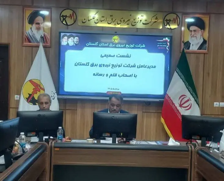 افتتاح دو همت پروژه برقرسانی گلستان در هفته دولت
